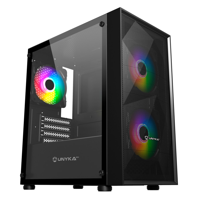 CAJA MICRO ATX GAMING MIR B200