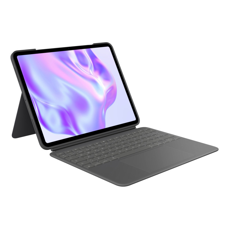 COMBO TOUCH, FUNDA CON TECLADO, IPAD PRO 13 PULGADAS (M4)(2024) - TECLADO RETROILUMINADO EXTRAÍBLE CON SOPORTE ABATIBLE,