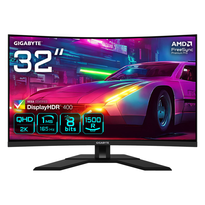 M32QC 31,5\" MONITOR DE JUEGOS CURVO QHD - 2560 X 1440 (QHD), 165HZ, 1MS, KVM, 350 CD/M², FREESYNC P