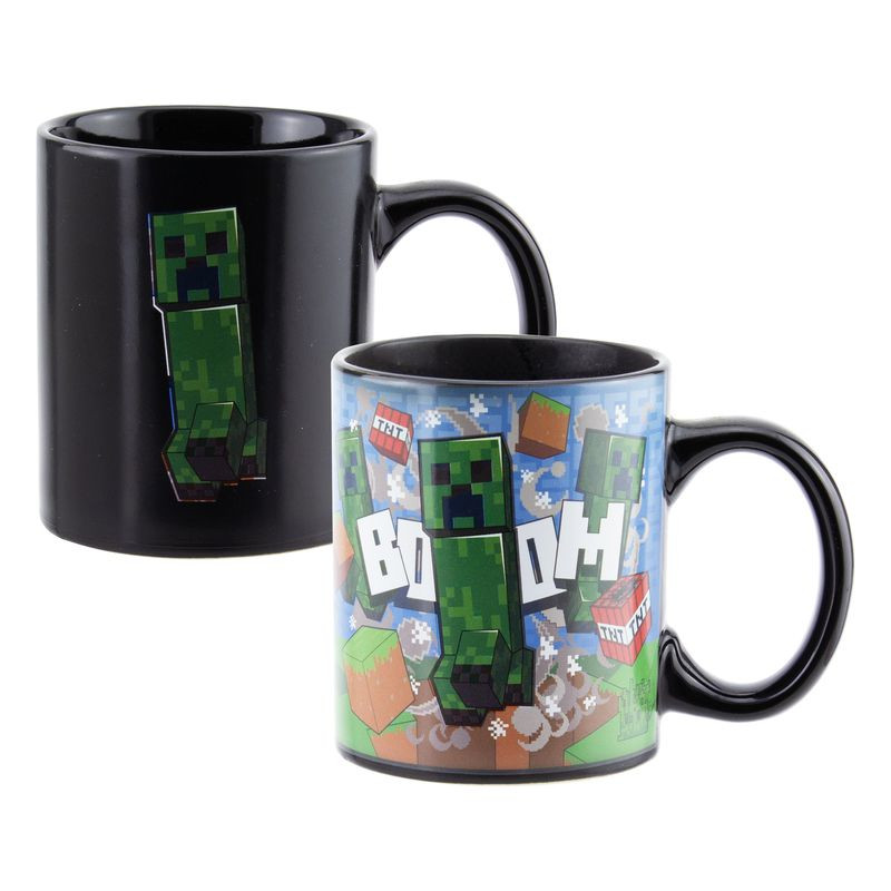 MINECRAFT CREEPER HEAT CHANGE MUG TAZÓN MULTICOLOR UNIVERSAL 1 PIEZA(S)