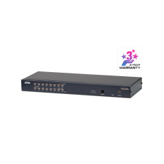 SWITCH KVM CAT 5 MULTI-INTERFAZ DE 16 PUERTOS