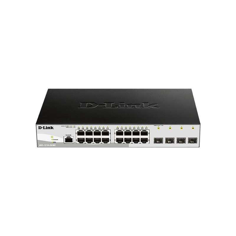 DGS-1210/ME GESTIONADO L2 GIGABIT ETHERNET (10/100/1000) NEGRO