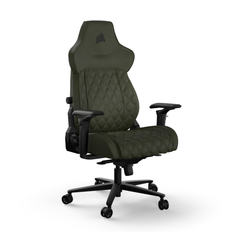 TC500 LUXE SILLA PARA VIDEOJUEGOS DE PC ASIENTO ACOLCHADO VERDE