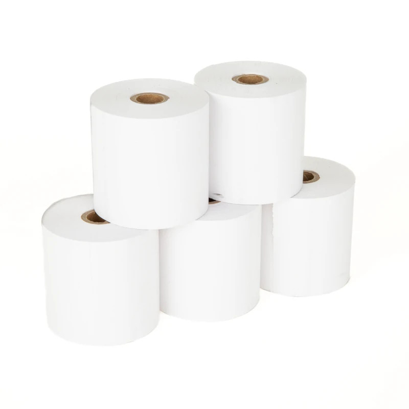 PACK 5 ROLLOS PAPEL TÉRMICO SIN BPA 57X57MM