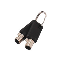 D31832 ACCESORIO PARA CANDADO DE CABLE LLAVE NEGRO, PLATA 1 PIEZA(S)