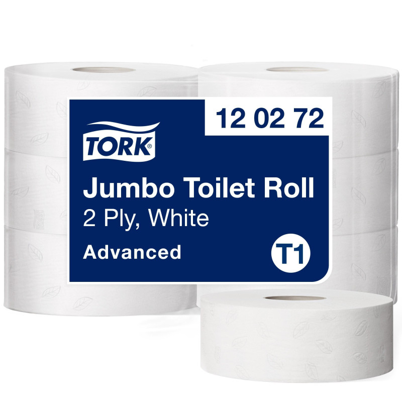 CAJA 6 ROLLOS PAPEL HIGIÉNICO TORK JUMBO ADVANCED