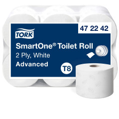 PACK 6 ROLLOS PAPEL HIGIÉNICO TORK SMARTONE