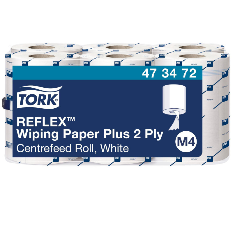 PAQUETE.6 BOBINA PAPEL TORK REFLEX 150,8m