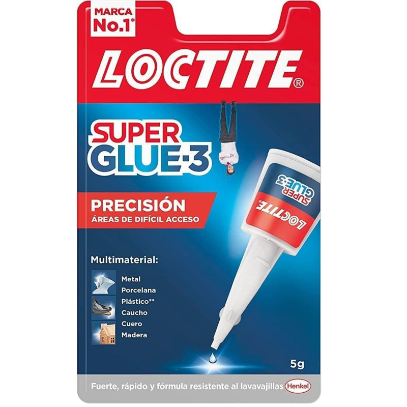 PEGAMENTO SUPER GLUE-3 PRECISIÓN 5gr PEGAMENTO SUPER GLUE-3 PRECISIÓN 5gr