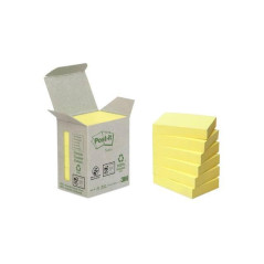 CAJA 6 BLOCS NOTAS POST-IT ECOLÓGICAS 38x51mm