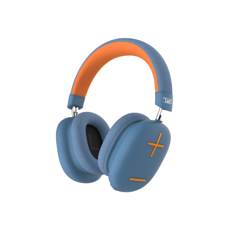 BOUNCE AURICULARES INALÁMBRICO Y ALÁMBRICO DIADEMA BLUETOOTH AZUL, NARANJA