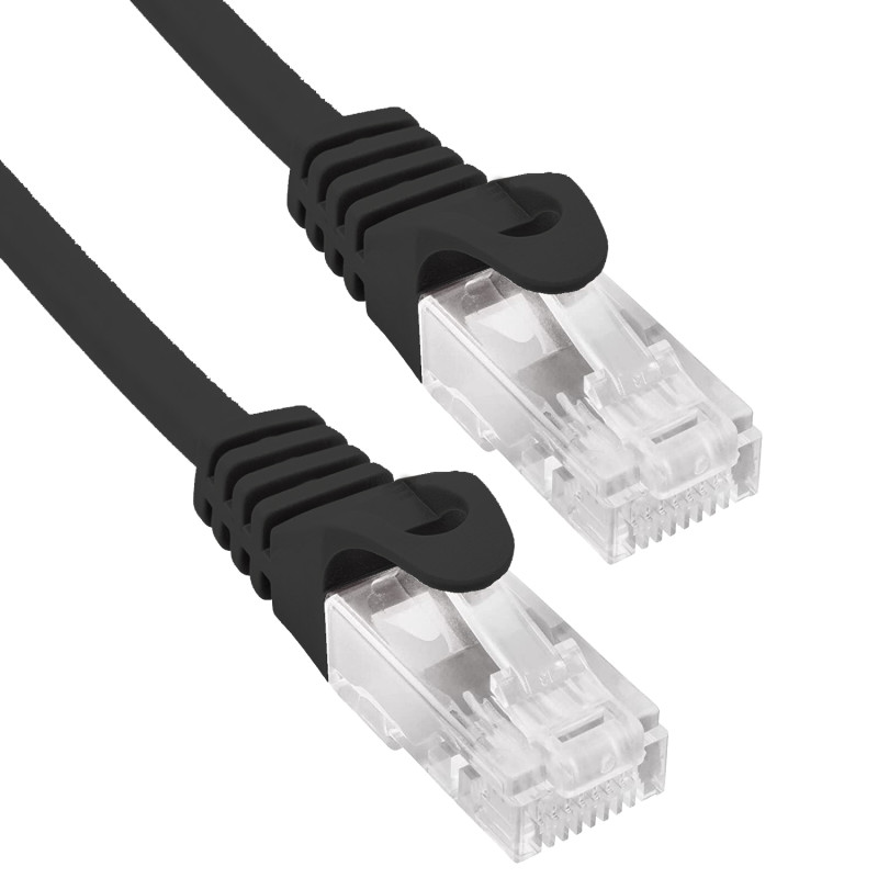 CABLE DE RED CAT.6 UTP SOLIDO CCA CAT.6 UTP NEGRO 3M