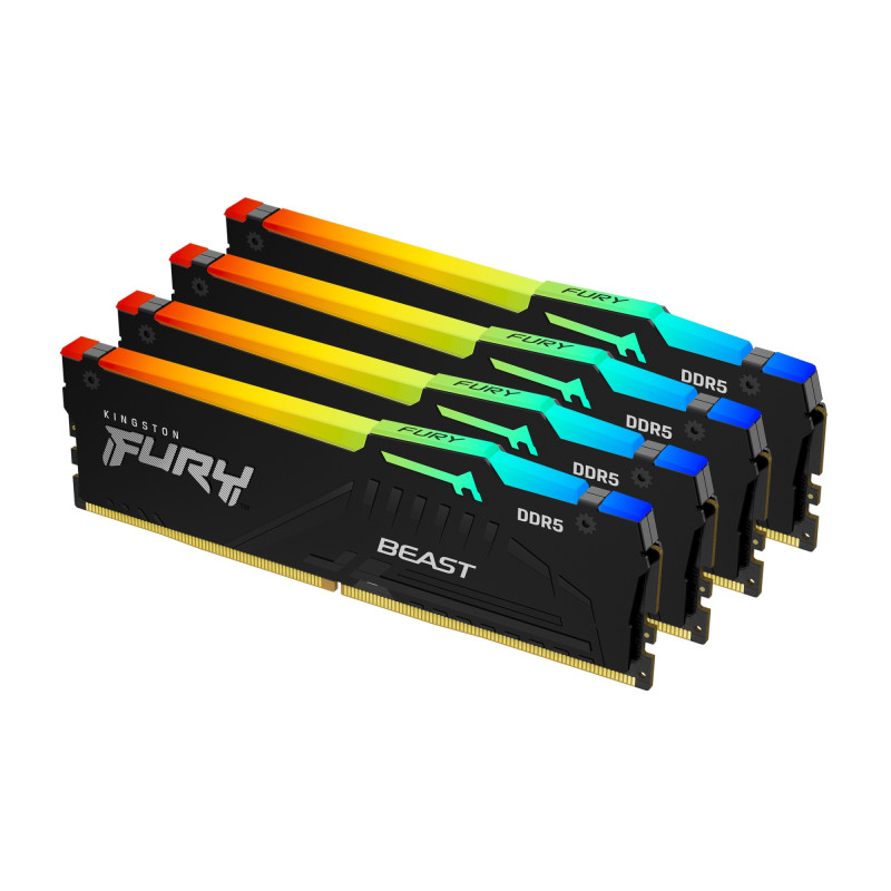 FURY BEAST RGB MÓDULO DE MEMORIA 128 GB 4 X 32 GB DDR5