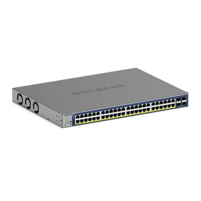 GS752TXP GESTIONADO L2/L3/L4 10G ETHERNET (100/1000/10000) ENERGÍA SOBRE ETHERNET (POE) NEGRO