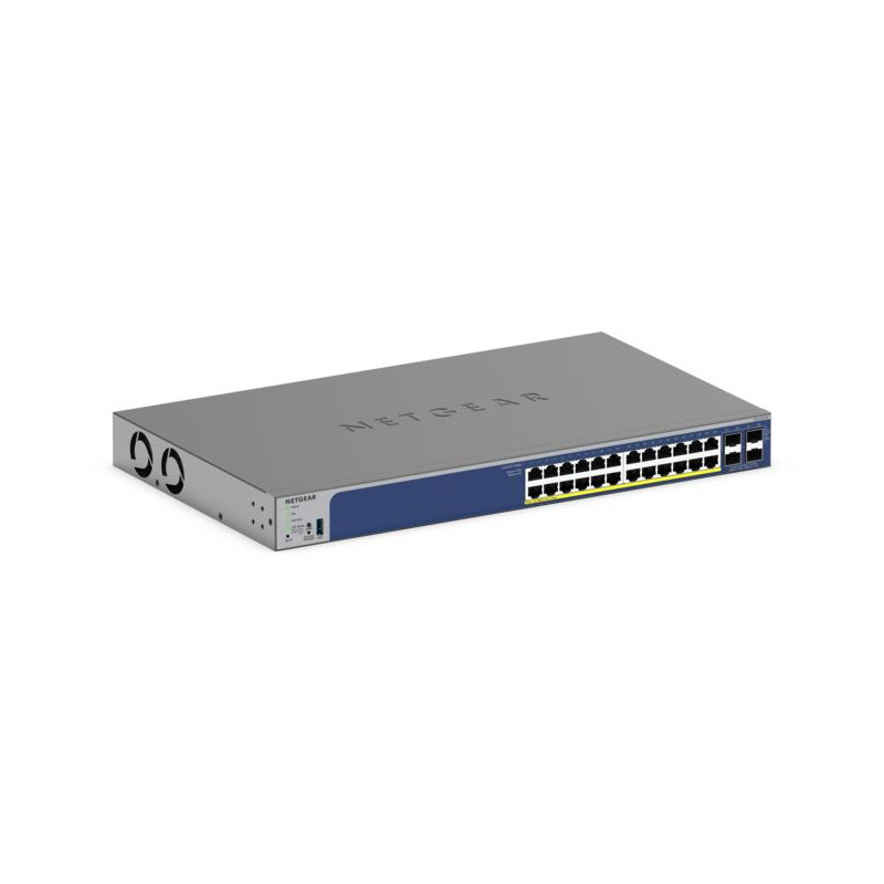 GS728TXP L2/L3 10G ETHERNET (100/1000/10000) ENERGÍA SOBRE ETHERNET (POE) NEGRO