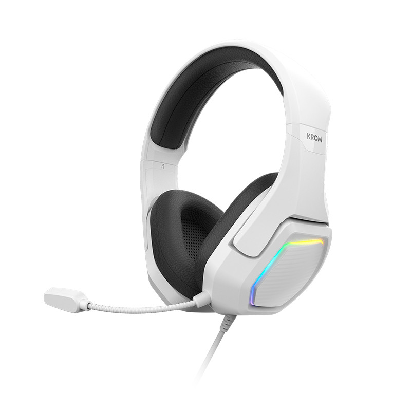 KOPA 7.1 AURICULARES ALÁMBRICO DIADEMA JUEGO NEGRO, BLANCO