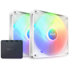 F140 RGB CORE CARCASA DEL ORDENADOR VENTILADOR 14 CM BLANCO 2 PIEZA(S)