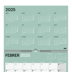 CALENDARIO DE PARED 2025 MIQUELRIUS "CHROMAT" CATALÁN