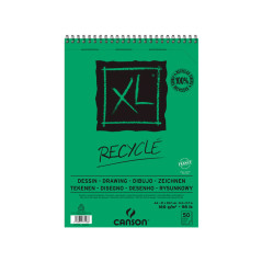 BLOC 50h CANSON DE DIBUJO RECYCLED FINO XL 160gr A4 ESPIRAL