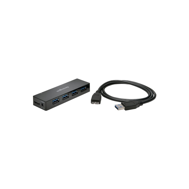 CARGADOR Y HUB USB 3.0 KENSINGTON DE CUATRO PUERTOS