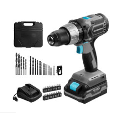 70006 TALADRO 1800 RPM NEGRO, AZUL, GRIS