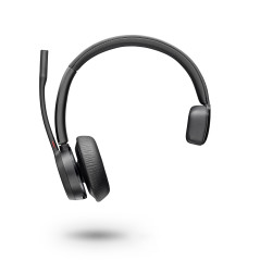 AURICULARES POLY VOYAGER 4310 USB-A CON CERTIFICACIÓN PARA MICROSOFT TEAMS + LLAVE BT700