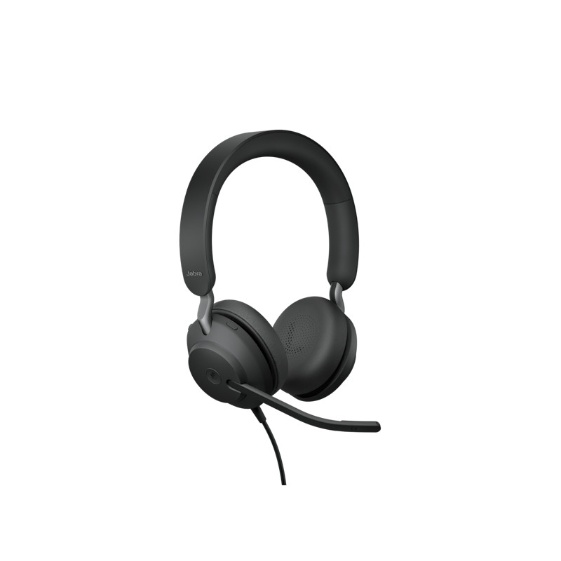 EVOLVE2 40 SE AURICULARES ALÁMBRICO DIADEMA LLAMADAS/MÚSICA USB TIPO C NEGRO