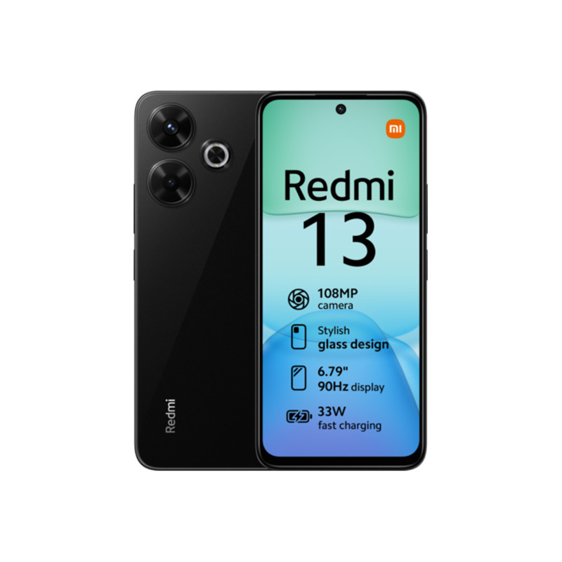 REDMI 13 17,2 CM (6.79\") USB TIPO C 6 GB 128 GB 5030 MAH NEGRO