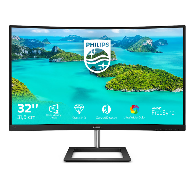 E LINE 325E1C/00 PANTALLA PARA PC 80 CM (31.5\") 2560 X 1440 PIXELES QUAD HD LCD NEGRO