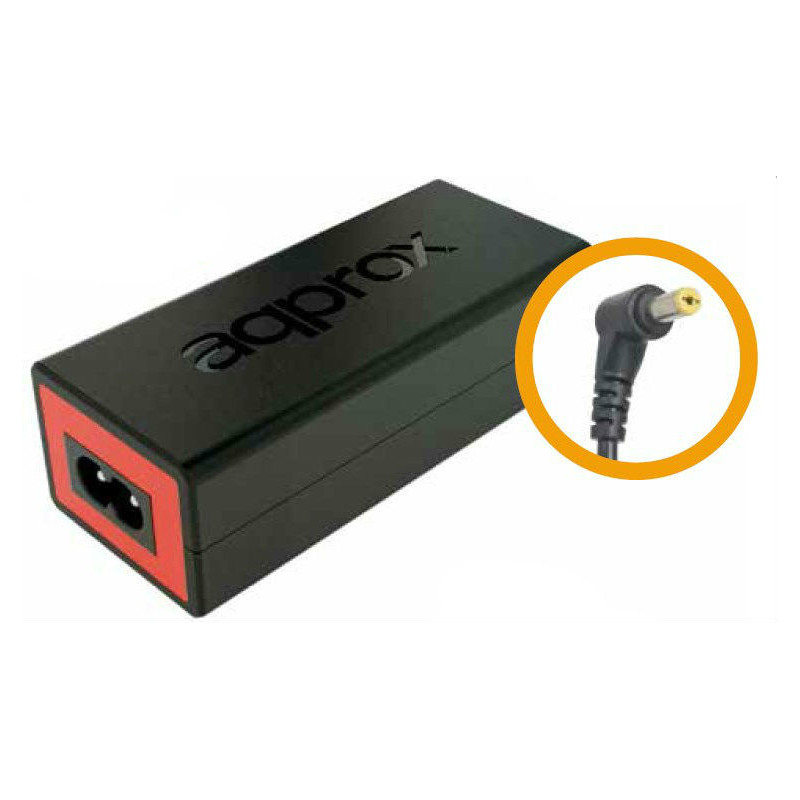 APPA07 ADAPTADOR E INVERSOR DE CORRIENTE INTERIOR 90 W NEGRO, ROJO