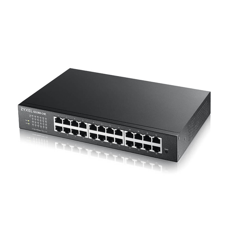 GS1900-24E-EU0103F SWITCH GESTIONADO L2 GIGABIT ETHERNET (10/100/1000) 1U NEGRO