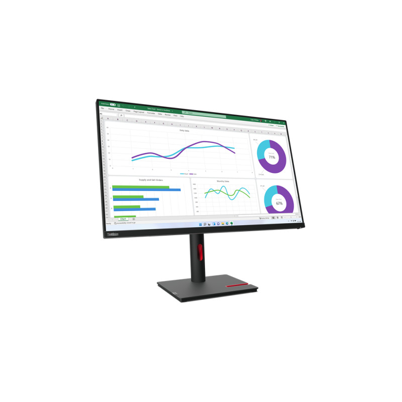 THINKVISION T32P-30 80 CM (31.5\") 3840 X 2160 PIXELES 4K ULTRA HD LED NEGRO