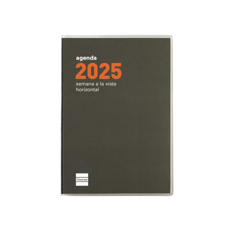 AGENDA 2025 FINOCAM "MIN" SEMANA VISTA 8,2x12,7cm CASTELLANO