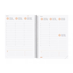 AGENDA FINOCAM "MYTIME" SEMANA VISTA VERTICAL 15,5x21,2cm