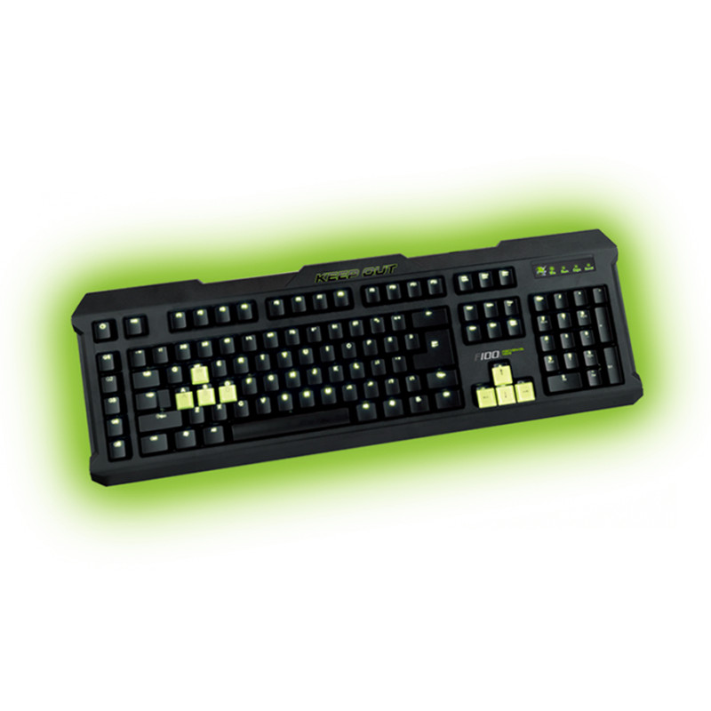 F100 TECLADO USB NEGRO