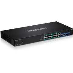 TPE-3018LS SWITCH GESTIONADO GIGABIT ETHERNET (10/100/1000) ENERGÍA SOBRE ETHERNET (POE) 1U NEGRO