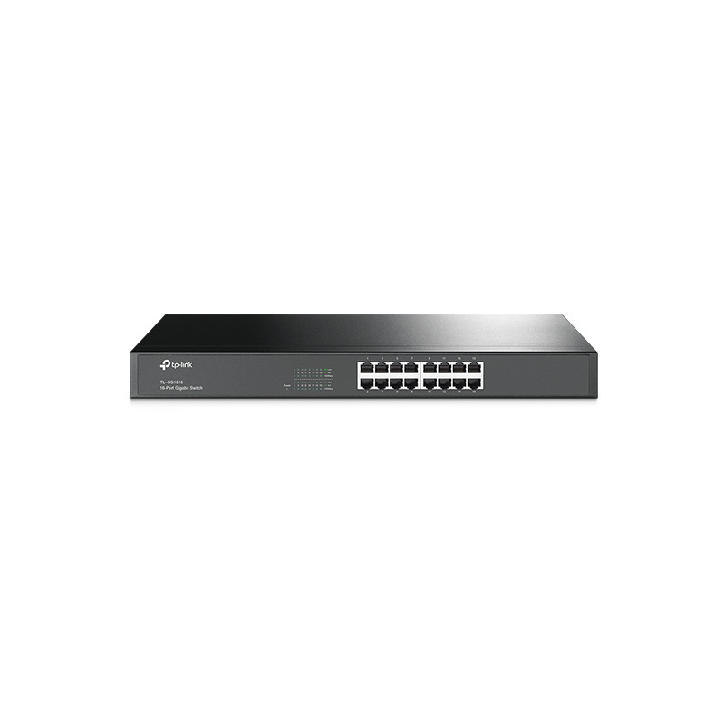 TL-SG1016 GESTIONADO L2 GIGABIT ETHERNET (10/100/1000) NEGRO