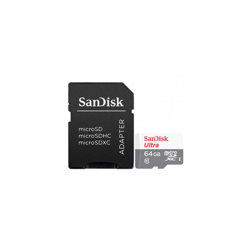 64GB ULTRA MICROSDXC MEMORIA FLASH CLASE 10