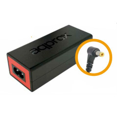 APPA03 ADAPTADOR E INVERSOR DE CORRIENTE INTERIOR 65 W NEGRO, ROJO