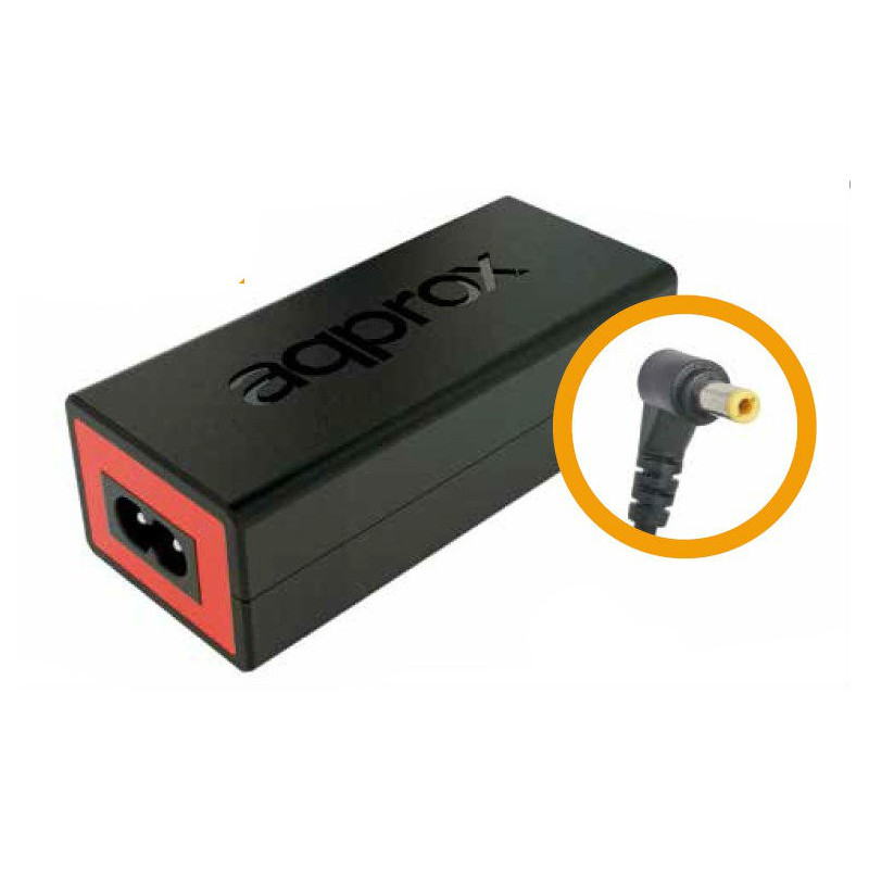 APPA03 ADAPTADOR E INVERSOR DE CORRIENTE INTERIOR 65 W NEGRO, ROJO