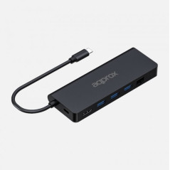 APPC53 HUB DE INTERFAZ USB 3.2 GEN 1 (3.1 GEN 1) TYPE-C 1000 MBIT/S NEGRO