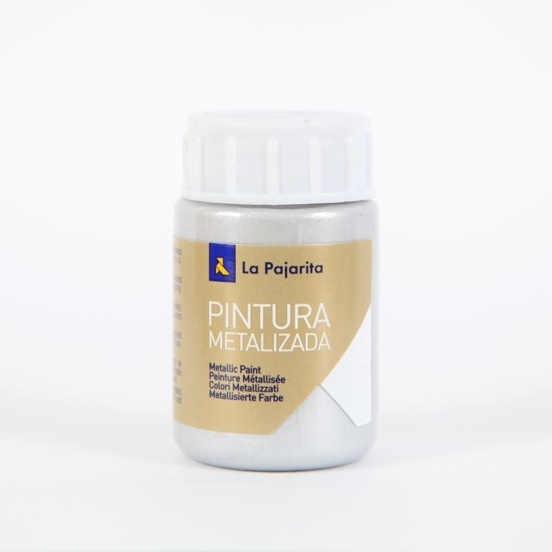 BOTE PINTURA METALIZADA LA PAJARITA 35ml