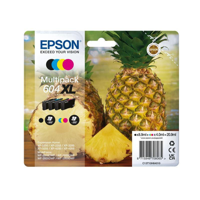 MULTIPACK INKJET ORIGINAL EPSON Nº604XL