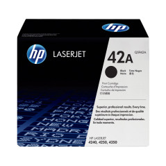 CARTUCHO DE TÓNER ORIGINAL LASERJET HP 42A