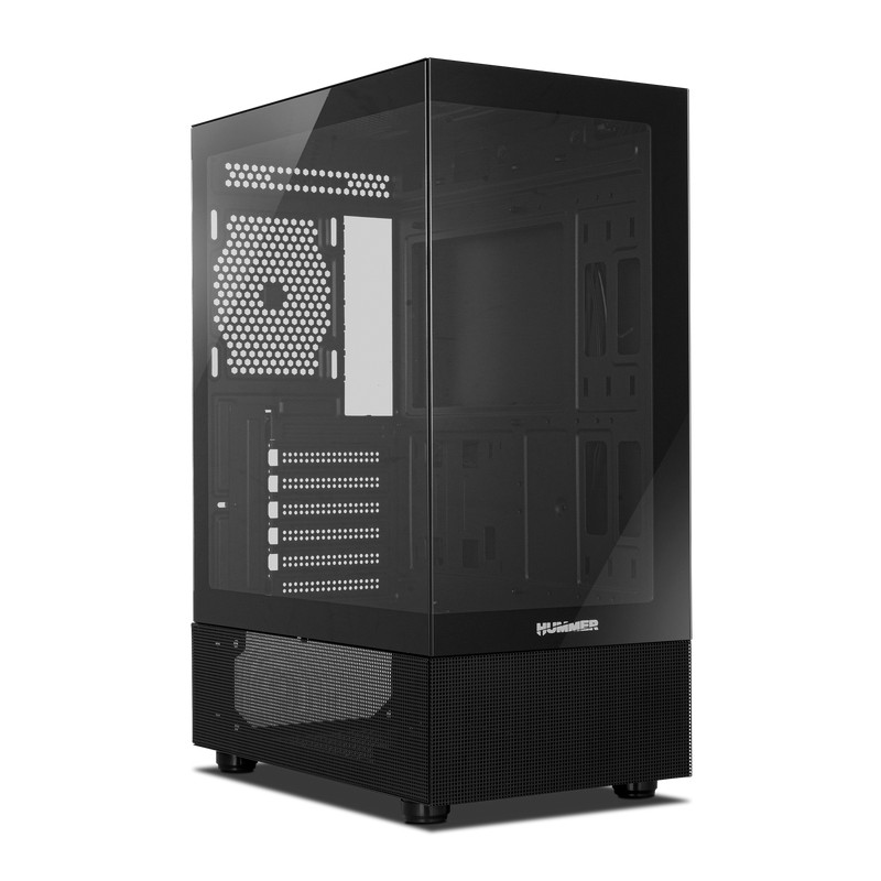 NXHUMMERVSNBK CARCASA DE ORDENADOR MIDI TOWER NEGRO