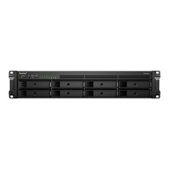 RACKSTATION RS1221RP+ SERVIDOR DE ALMACENAMIENTO NAS BASTIDOR (2U) ETHERNET NEGRO V1500B