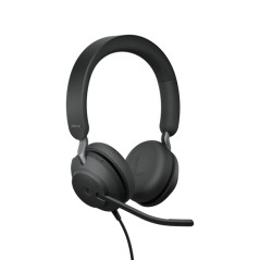 EVOLVE2 40 SE AURICULARES ALÁMBRICO DIADEMA LLAMADAS/MÚSICA USB TIPO C NEGRO