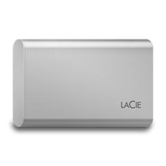 LACIE PORTABLE SSD DISCO DURO EXTERNO 2 TB PLATA