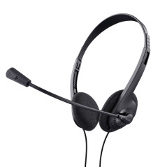 24659 AURICULAR Y CASCO AURICULARES ALÁMBRICO DIADEMA LLAMADAS/MÚSICA NEGRO