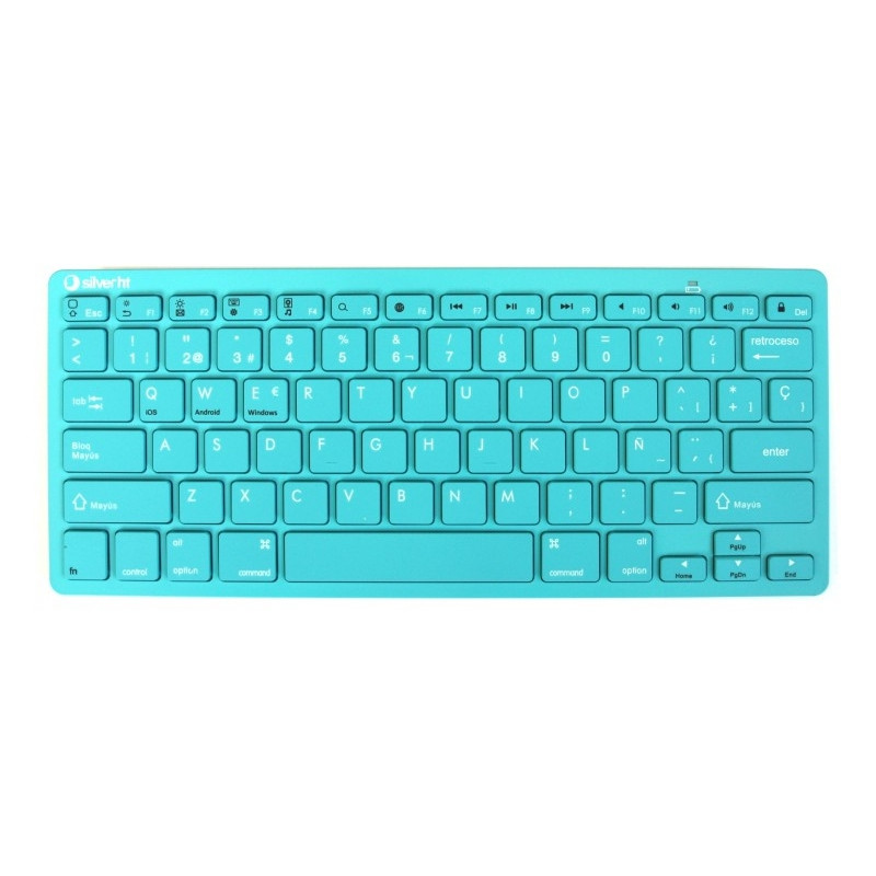 TECLADO WIRELESS INALÁMBRICO COLORS EDITION TURQUESA